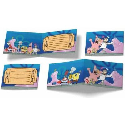 Party pozvánky Sponge Bob 6ks – Zboží Dáma Party pozvánky Sponge Bob 6ks – Zboží Dáma