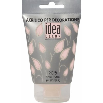 Maimeri Idea Decor akrylová barva baby pink 110 ml – Sleviste.cz