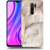 Pouzdro a kryt na mobilní telefon Xiaomi Pouzdro Picasee silikonové Xiaomi Redmi 9 - Cream marble čiré