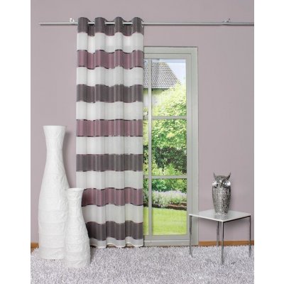HOME WOHNIDEEN kusový závěs 51316 ABBY 0560 kamenna seda 245x140 cm (v x s) – Hledejceny.cz