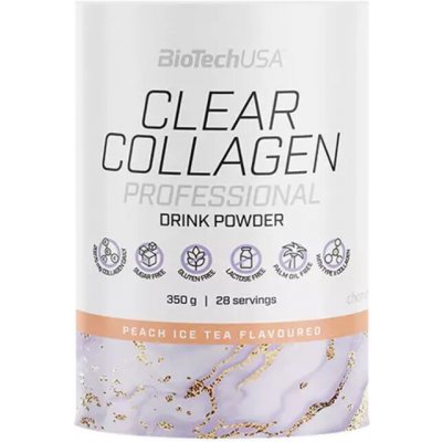BioTech USA Clear Collagen Professional 350 g, růže-granátové jablko – Zbozi.Blesk.cz