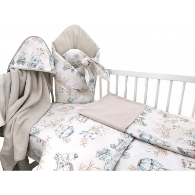 Miminu 6-dílná ZOO na cestách mátová/cappucci 120 x 90 cm – Sleviste.cz