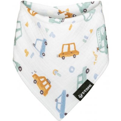 T-tomi Bio Mušelínový slintáček/bryndáček Traffic – Zboží Dáma