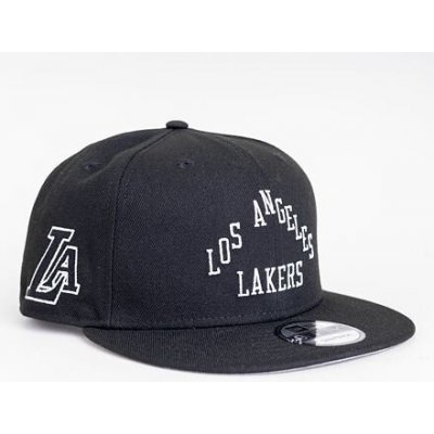 New Era 9FIFTY NBA22 City Alternate Los Angeles Lakers Black & White Snapback