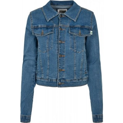 Ladies Organic Denim Jacket clearblue washed