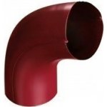 Evromat Svodové koleno falcované 72° 100 mm červené – Hledejceny.cz