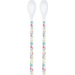 Saro Baby lžičky Ultra Long 2 ks Flowers – Sleviste.cz