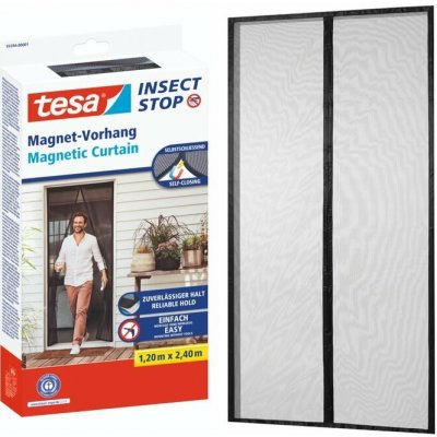 Tesa Magnetická síť do dveří proti hmyzu 120 x 240cm – Sleviste.cz