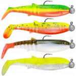 Savage Gear Cannibal Shad Darkwater Mix 4+4 10 cm 9 g 10 g #3 / 0 – Zboží Dáma