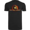 Pánské Tričko Merchcode Mortal Kombat Logo Tee black