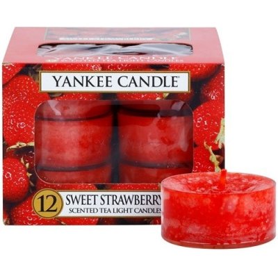 Yankee Candle Sweet Strawberry 12 x 9,8 g