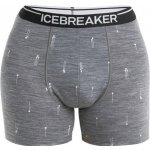 Icebreaker Mens Anatomica boxers w Fly Jet HTHRBlack – Zboží Dáma