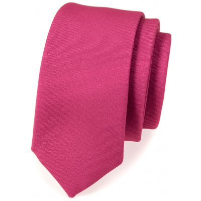 Avantgard kravata Slim Lux fuchsiová 571 9825 – Zboží Dáma
