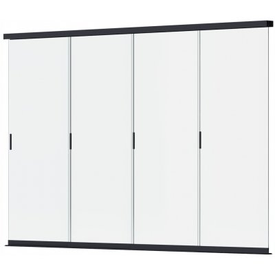 Posuvný skleněný panel pro pergoly ELEGANCE/DELUXE/FUSION 4 m Gutroof – Hledejceny.cz