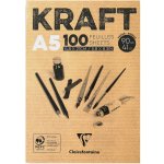 Clairefontaine Skicák Kraft 90g m2 100 listů A5 – Sleviste.cz