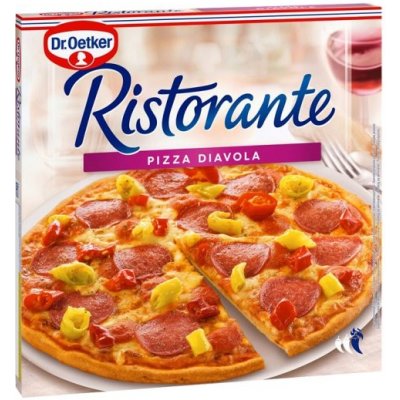 Dr. Oetker Ristorante Pizza Diavola 350 g – Hledejceny.cz