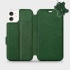 Pouzdro a kryt na mobilní telefon Pouzdro Mobiwear Luxusní flip Apple iPhone 11 Pro kožené Zelené