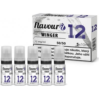 Flavourit WINGER - 50/50 12mg, 5x10ml
