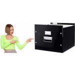 LEITZ Krabice na závěsné desky Click-N-Store - A4, černá – Zboží Živě