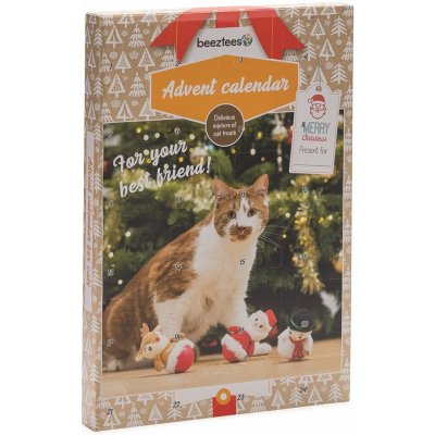 Beeztees PURR Adventní kalendář pro kočky 100g – Zboží Dáma