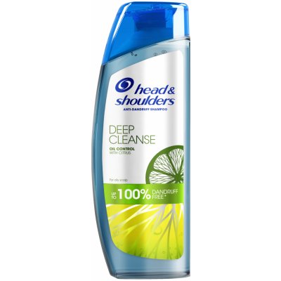 Head & Shoulders Deep Cleanse Oil Control with Citrus šampon 300 ml – Zbozi.Blesk.cz