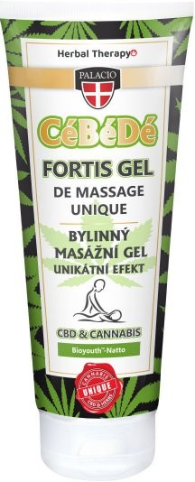 Palacio CéBéDé Fortis unikátní masážní gel 200 ml