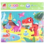Lee puzzle Dinosauři 2 barevné 10 ks – Zboží Dáma
