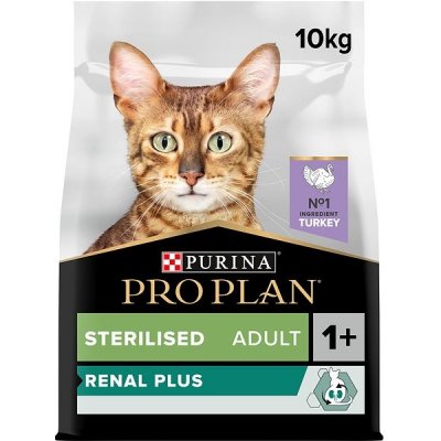 Pro Plan Cat Sterilised Renal Plus Turkey 10 kg – Zboží Mobilmania