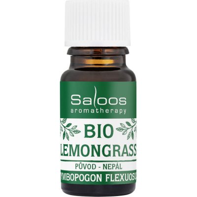 Saloos bio esenciální olej LEMONGRASS pro aromaterapii 5 ml – Hledejceny.cz