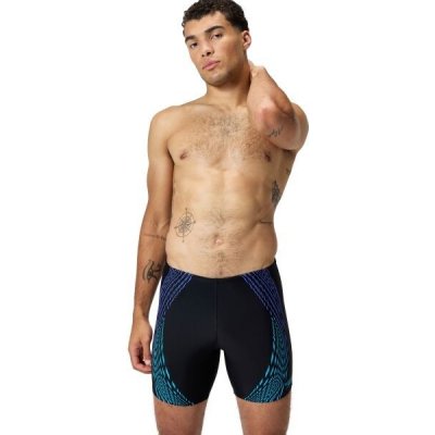 Speedo Duo logo print pánské plavky černé – Hledejceny.cz