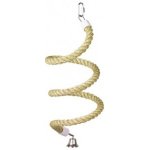 Nobby Hračkasisal Spirála se zvonkem 2,5 x 173 cm – Zboží Dáma