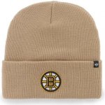 47 NHL BOSTON BRUINS HAYMAKERCuff Knit Klubová zimní čepice béžová – Hledejceny.cz