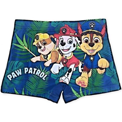 Setino · Dětské / chlapecké plavky boxerky Tlapková patrola - Paw Patrol -  motiv v džungli Modrá od 189 Kč - Heureka.cz