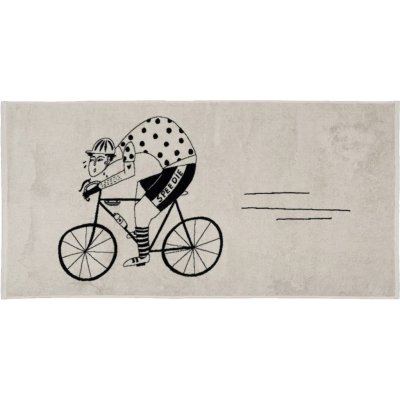 helen b Bavlněná osuška Speedie 70 × 140 cm, bílá barva, textil – Hledejceny.cz