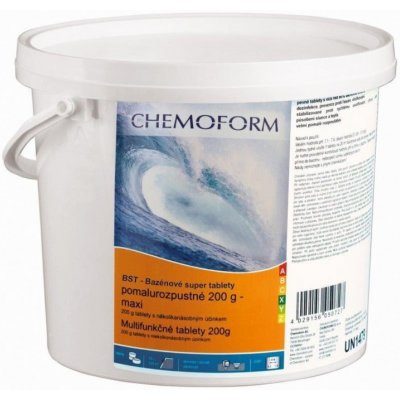 VÁGNER POOL 911040500 Chemoform BST - super tablety maxi - 5 kg – Zboží Mobilmania