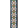 D'Addario Woven Guitar Strap, Stained Glass