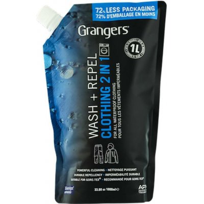 Granger’s Wash Repel Clothing 2 in 1 Transparent 1000 ml – Sleviste.cz