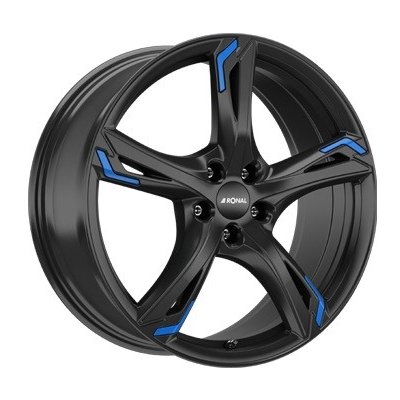 Ronal R62 7,5x17 5x114,3 ET40 blue black – Zboží Mobilmania