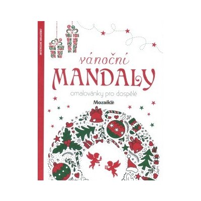 Vánoční mandaly omalovánky pro dospělé – Zboží Dáma
