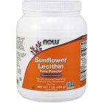 Now Sunflower Lecithin slunečnicový lecitin prášek 454 g – Sleviste.cz