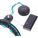 HMS HHM17 černá/tyrkysová + zeštíhlující pás – Zboží Mobilmania