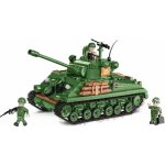 COBI 2533 World War II Tank M4A3E8 SHERMAN Easy Eight – Zboží Dáma