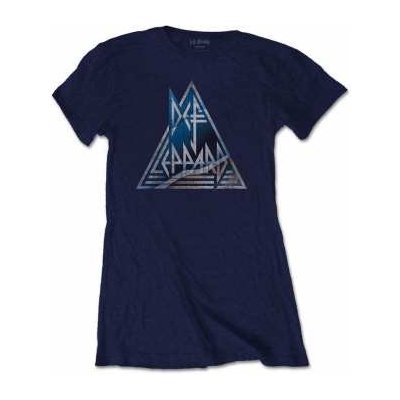 Dámské Tričko Triangle Logo Def Leppard – Hledejceny.cz