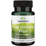 Swanson Dual Ginseng Plus 60 kapslí – Hledejceny.cz