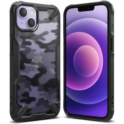 Pouzdro Ringke Fusion X Design iPhone 13 Camo černé – Zboží Mobilmania