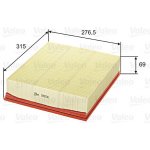Vzduchový filtr VALEO 585036 – Zboží Mobilmania