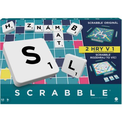 Mattel Scrabble CZ HXW05 – Zboží Živě