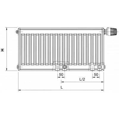 Korado Radik VKM8 21-500/ 600 – Zboží Dáma