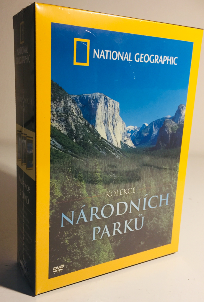 Kolekce národních parků: tajemství yellowstoneského národního parku, tajemství yosemitského národního parku, divoká aljaška: národní park denali, 3 DVD