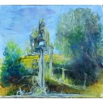 David Bukáček: Boží muka / Wayside Shrine, 45x51 cm – Hledejceny.cz